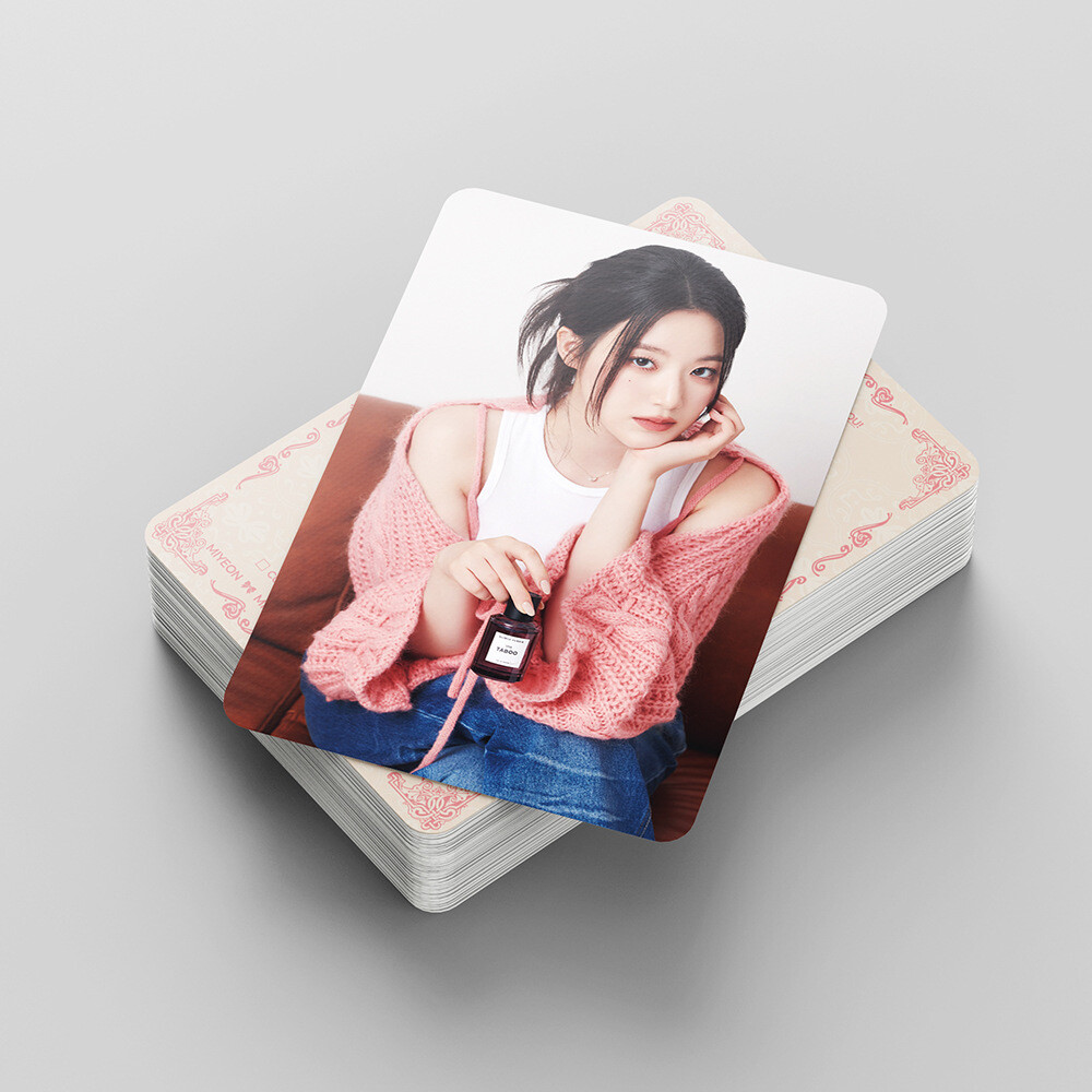 55pcs Set (G)I-DLE 2025 SEASON'S GREETINGS Lovely Bakeshop Lomo