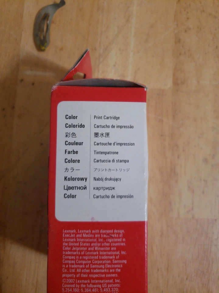 Genuine Lexmark 13619HC Tricolor Ink Cartridge  - Image 4 of 4