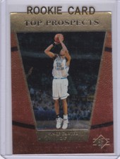 VINCE CARTER ROOKIE CARD 1998 North Carolina UNC Basketball SP TOP PROSPECTS