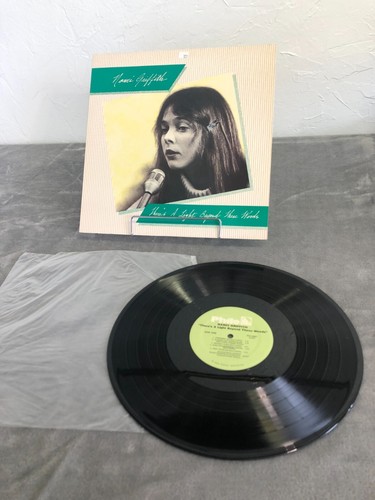 THERE'S A LIGHT BEYOND THESE WOODS Nanci Griffith 1986 Vinyl LP Reissue Philo - Picture 2 of 15