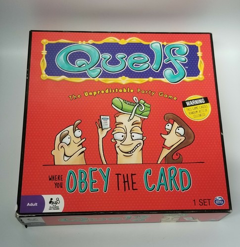 Quelf The Unpredictable Party Game Where You Obey The Card Adult 3 to 8 Players - Picture 9 of 12