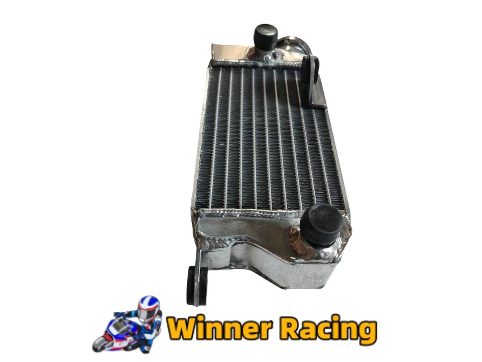 Radiador de aluminio y manguera de silicona para Kawasaki KX60 KX 60 1985-2003 Foto 4 de 4