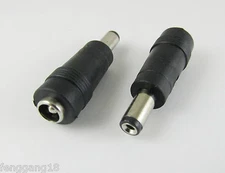 5.5mm x 2.5mm DC Power Female to 5.5mmx 2.1mm Male CCTV Connector Adapter Laptop
