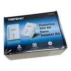 New TRENDnet TPL-406E2K Powerline 500 AV Nano Adapter Kit 🔥Fast Shipping🔥