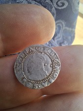 Nice Queen Elizabeth I Silver Halfgroat. mm Crescent.