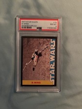 1977 STAR WARS WONDER BREAD X-WING PSA 8 CARD # 15