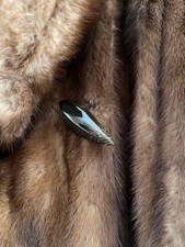 Pelliccia di visone femmina marrone – sartoria italiana anni ’80 – vintage