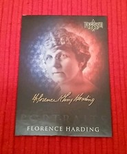 2020 Leaf Decision First Lady Portraits #FLP6 Florence Harding 