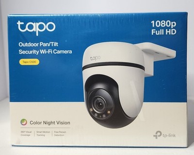 Brand New TP-Link Tapo Outdoor Pan/Tilt Security Wifi Camera: 1080p Full HD