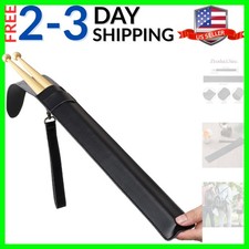 Drum Stick Bag, PU Leather Drumstick Holder Portable Drumstick Case Bag Drums...
