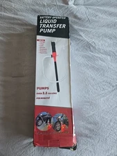 Transfer Pump Battery Operated Electric Siphon Pump for Fuel Oil Water Liquid US
