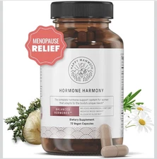 Happy Mammoth Hormone Harmony Natural Hormonal Support for Women 72 Capsules