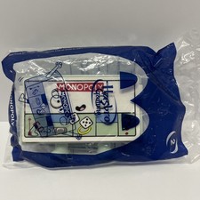 2021 HASBRO GAMING MONOPOLY GAME McDONALDS HAPPY MEAL TOY 2--STILL SEALED