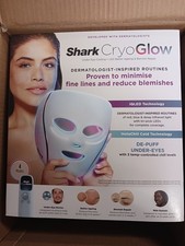 Shark CryoGlow LED Face Mask Anti-Ageing Blemish Repair Skin Tightening NEW