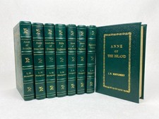 Anne of Green Gables 8 Book Leather Bound Set L.M. Montgomery