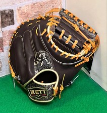 Zett Nakamura Softball Catcher's Mitt Limited Edition New Free Box