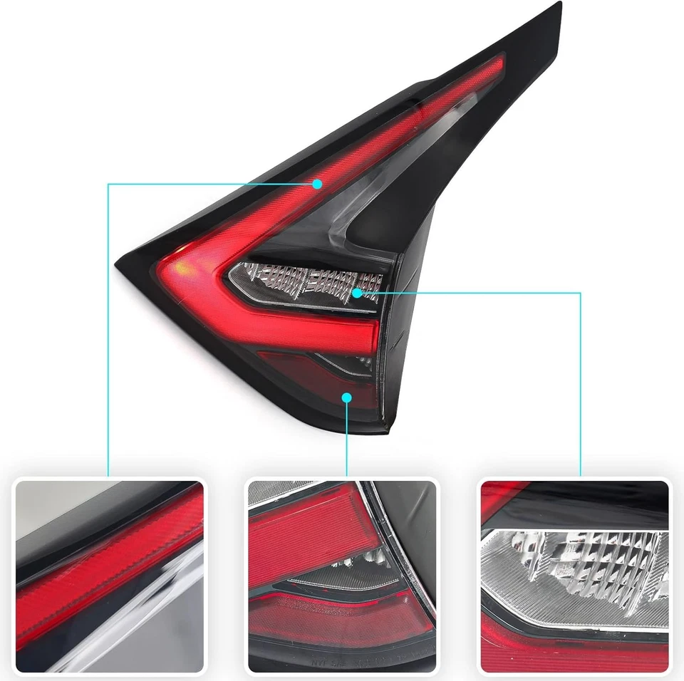 Luz trasera interior LED derecha para Nissan Murano 2019 2024 puerta levadiza derecha NI2803128 Foto 2 de 4