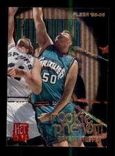 1995-96 FLEER HOT PACKS ROOKIE PHENOM #4 BRYANT REEVES VANCOUVER GRIZZLIES