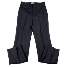 Flying Cross Fechheimer LAPD Navy Blue Uniform Pants 36 Reg Unfinished Hem FLAW