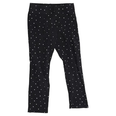 H&M Basic, Leggings, Größe: 98, Schwarz/Weiß, Baumwolle/Elasthan, Gepunktet #wkG
