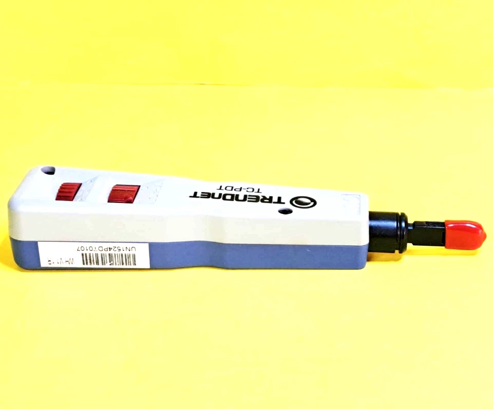 ⚡TRENDNET TC-PDT PRO IMPACT PUNCH DOWN TOOL WITH 110  AND KRONE BLADE REVERSIBLE - Image 3 of 4