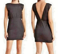 *994 Socialite Black Sleeveless Bodycon Sheath Mini Dress  Sz S