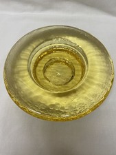 Fire and Light Recycled Glass Footed Candle Holder