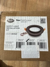 Trex RainEscape  Soffit Light Kit 4 Lights Bronze OPEN BOX