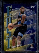1998-99 Topps Shawn Kemp Vin Baker East/West #EW13 USA