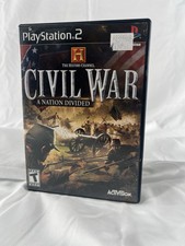 Civil War A Nation Divided Play Station 2 Game - Tested  Working