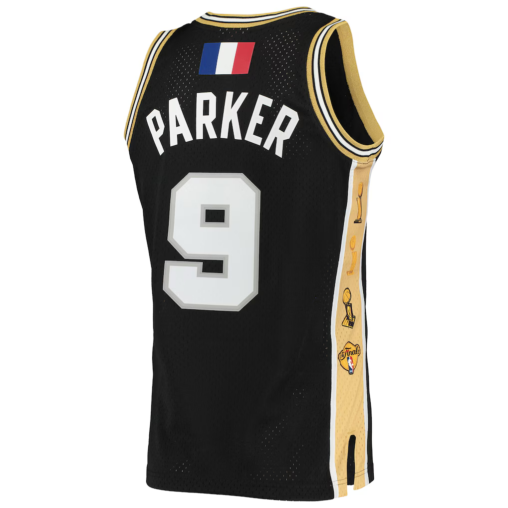 Mitchell & Ness Spurs 2018 🇫🇷 Tony PARKER Swingman Hall Fame