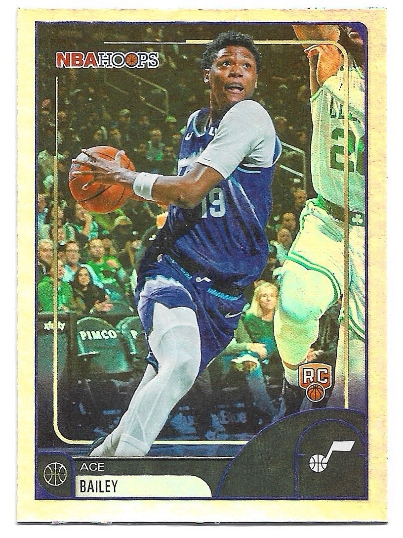Ace Bailey 2025-26 Topps NBA Hoops Rookie #38 - BUY 2+ FREE SHIP