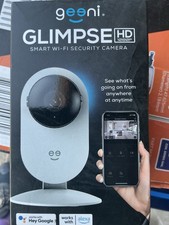 Geeni Glimpse 1080p HD Wi-Fi Indoor Security Camera, Night Vision, Alexa Google