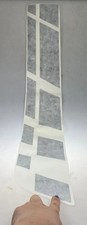ORIGINAL SEAT Klebefolie (schwarz-matt) 7N5853413A VN8 & 7N5853417A VN8 - LINKS