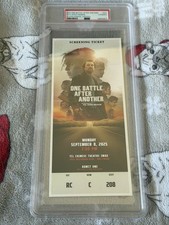 PSA Authentic One Battle After Another World Premiere Ticket, BEST PICTURE OSCAR