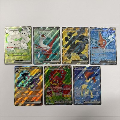 7x ex Fullart Konvolut Maushold EX 233/182 Latias 220/191 Zekrom 158/086 Pokemon