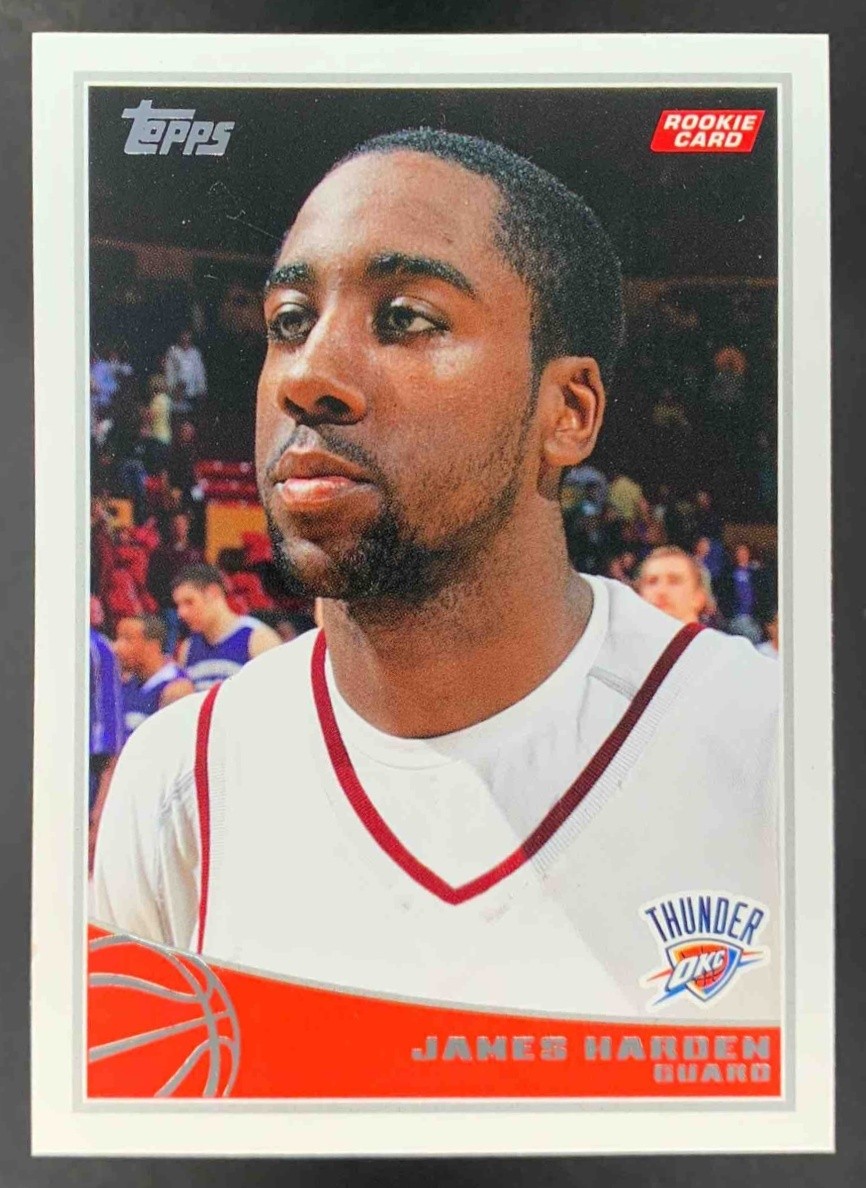 James Harden 2009-10 Topps RC #319 Thunder Rookie