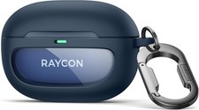SURITCH Case for Raycon Everyday Earbuds Plus, Shockproof Magnetic Navy