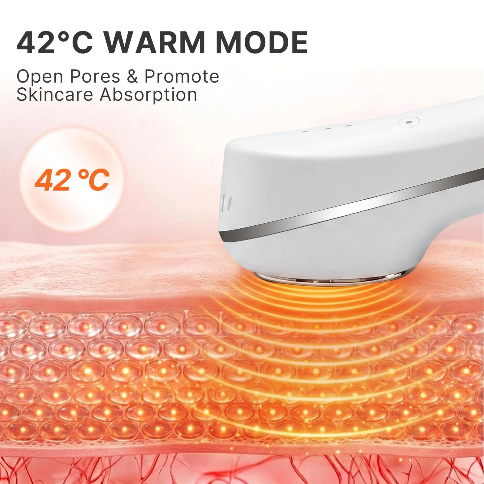 TOUCHBeauty Facial Massager Hot Cold Sonic 42C Heating 6C Cooling image 6