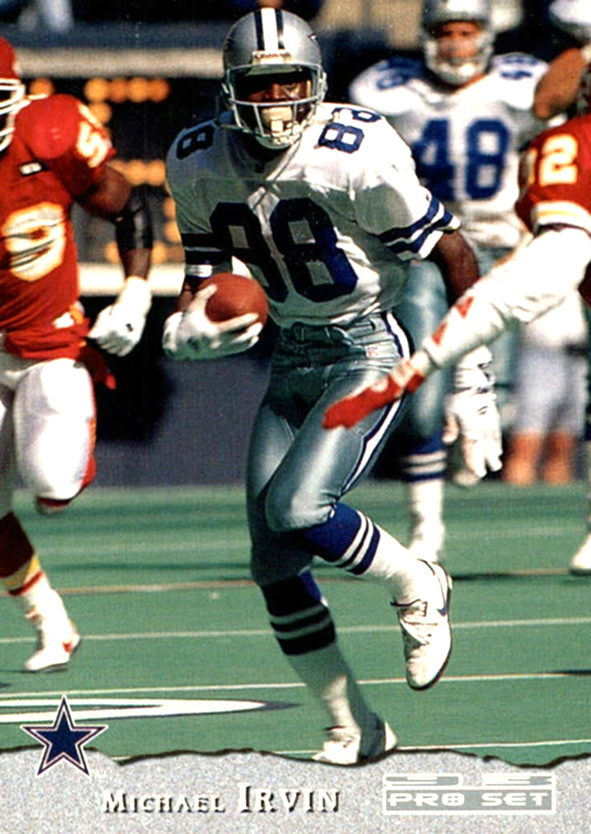 1993 Pro Set #34 Michael Irvin Dallas Cowboys HOF