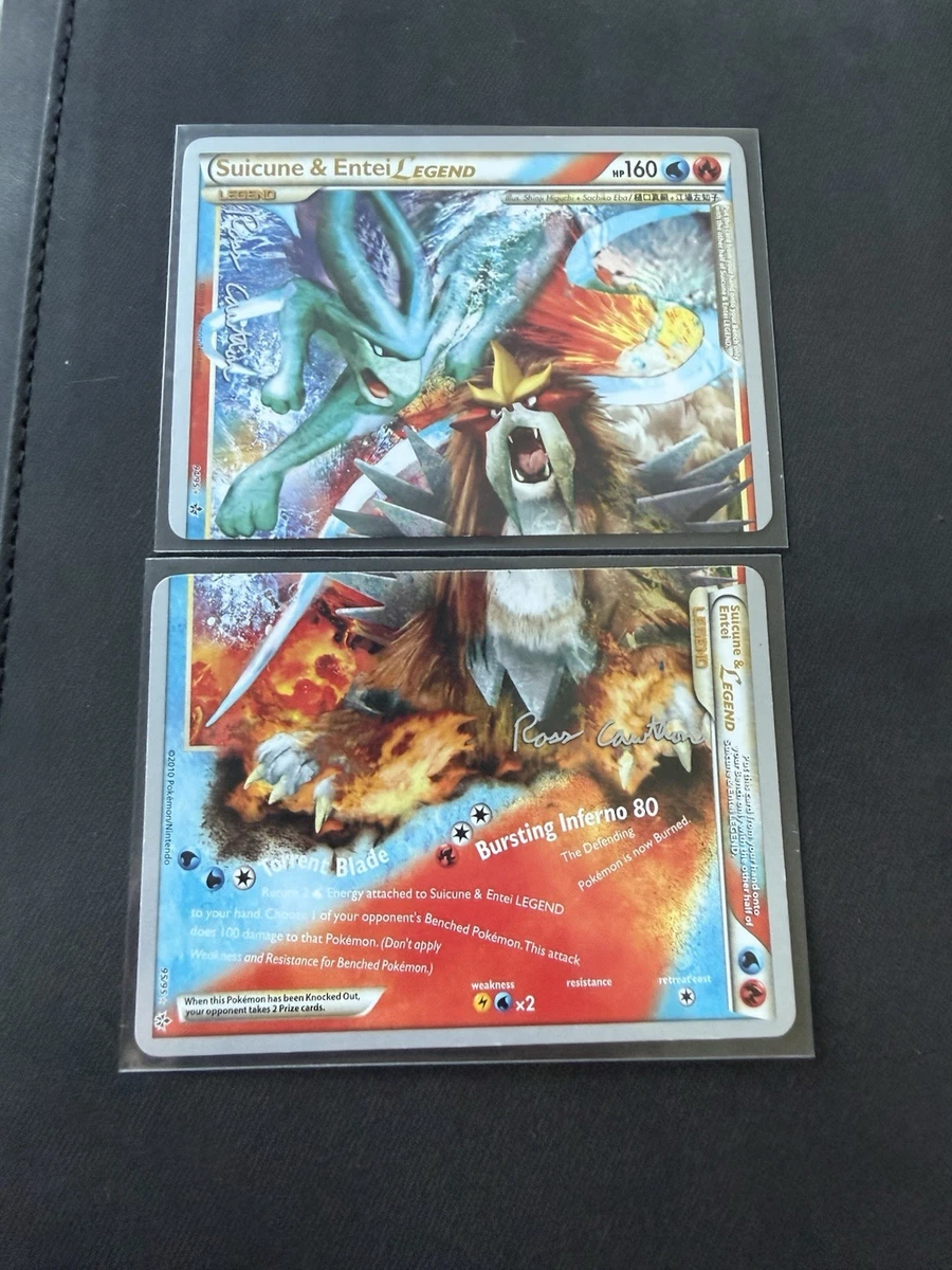 スイクン&エンテイ　レジェンド　海外　英語 Suicune & Entei Legend Legend Pokémon TCG Cards for sale | eBay