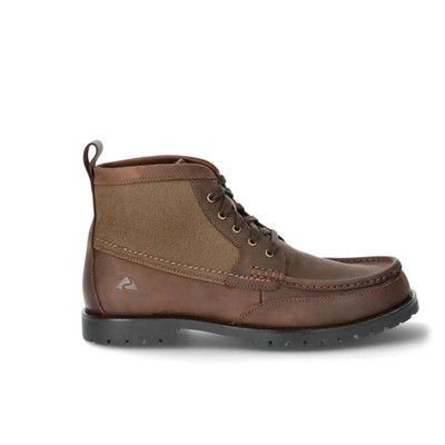 Ozark Trail Chukka Men's Boots Rolled Brown Leather Street Casual Rugged Size 9