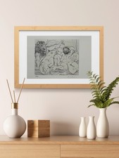 Pablo Picasso, Original Hand-signed Lithograph with COA & Appraisal of $3,500