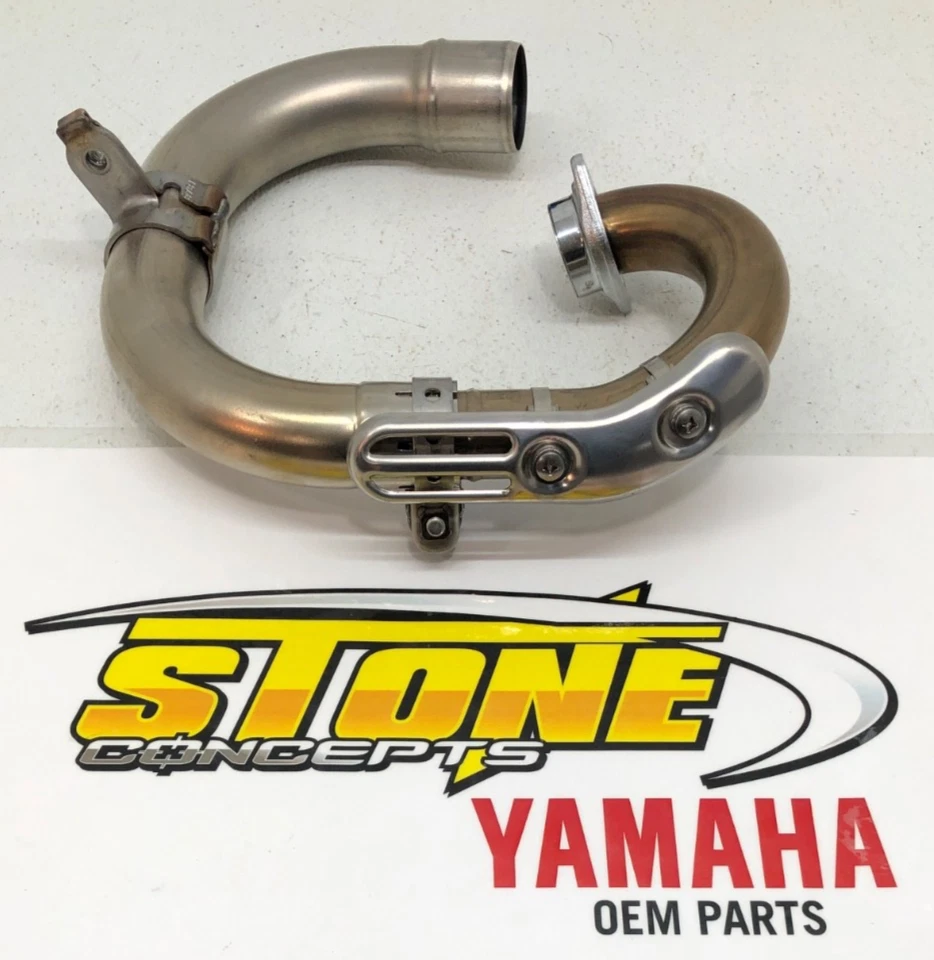 New OEM Yamaha 19-26 YZ250F Exhaust Header Head Pipe 20-27 YZ250FX 22-26 WR250F