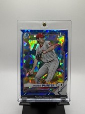 2021 BOWMAN CHROME DRAFT SAPPHIRE 1ST ANDREW PAINTER PHILLIES #BDC-10