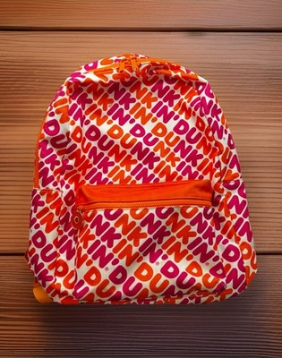 Dunkin Donuts Full Size Backpack Limited Edition Viral Trendy All Over 2023
