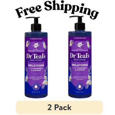 Dr Teal's Sleep Body Lotion w/ Melatonin Lavender & Chamomile 18oz