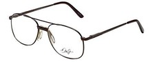 Dale Earnhardt Jr. DJ6807 Designer Reading Glasses in Satin Brown ; 4.00