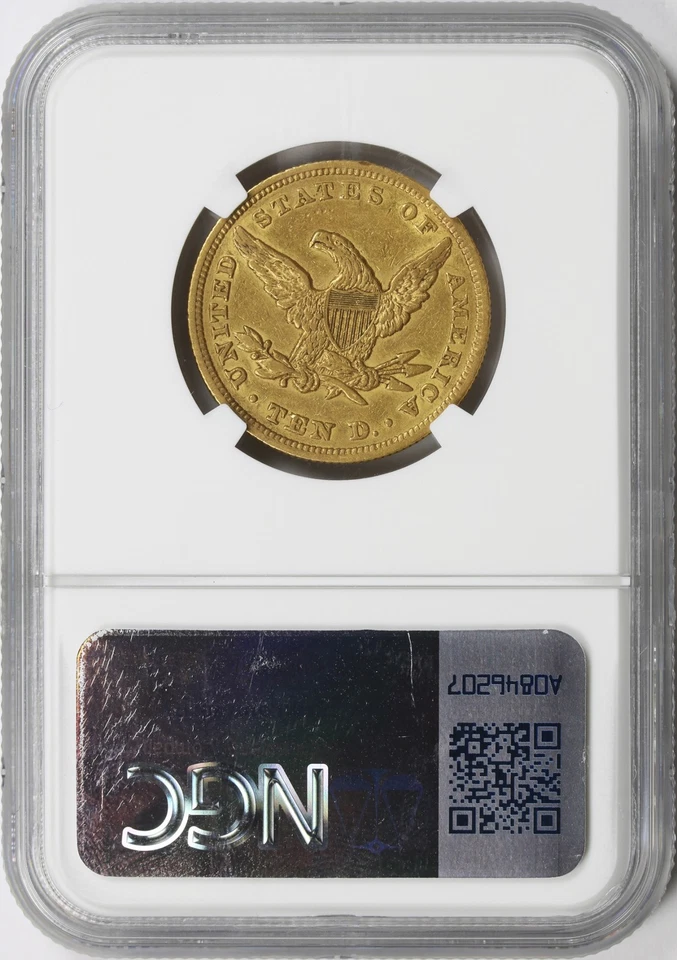 1853 $10 Liberty Gold Eagle NGC AU53 - Image 2 of 4