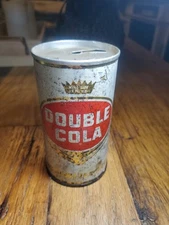 DOUBLE COLA Viintage Soda Flat Top Soda Can Pre-Zip 1960